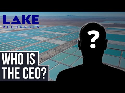 Lake Resources Announces Their New CEO!