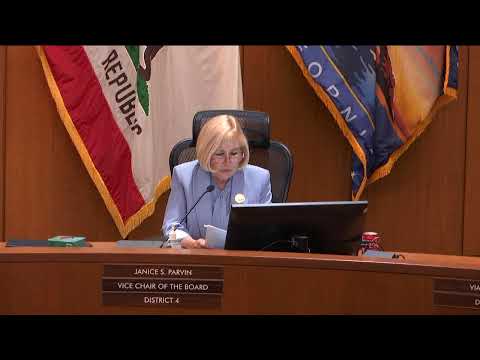 Board of Supervisors Meeting - June 4, 2024