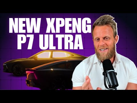 NEW Xpeng P7 Ultra 5 door coupe revealed in China with 530kw charging